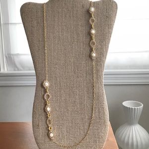 Miguel Ases Gold Station Necklace